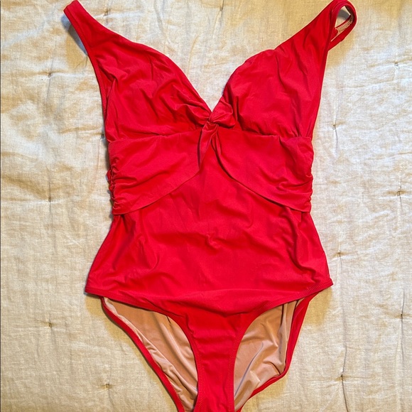J. Crew Other - J. Crew Bright Red Kids Bodysuit